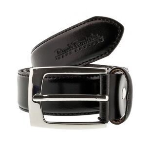 Renato Balestra W150 Black Smooth Leather Mens Belt